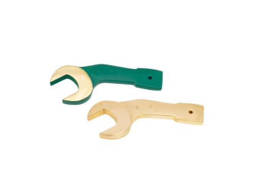 Non Sparking Bent Striking Open End Wrench