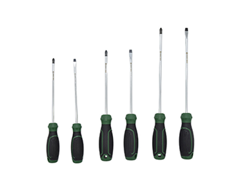 SK26131 two-color handle straight screwdriver